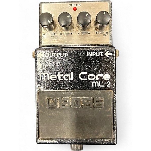 Used BOSS ML2 Metal Core Distortion Effect Pedal