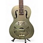 Used Gretsch Guitars G9201 Honeydipper Metal Round Neck Metallic Silver Resonator Guitar