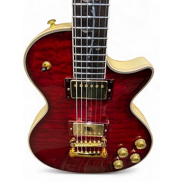 Used Firefly FFLP ELITE RED Solid Body Electric Guitar