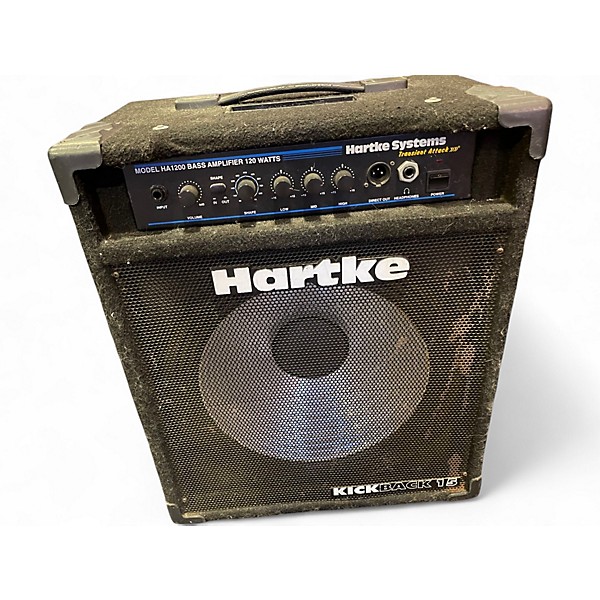 Used Hartke Kick Back 15 Bass Combo Amp