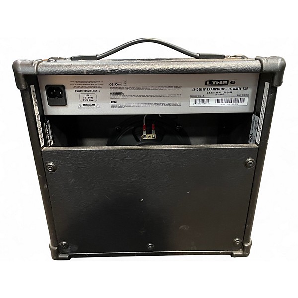 Used Line 6 Spider IV 15W 1X8 Guitar Combo Amp