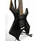 Used B.C. Rich platinum pro series warlock Black Solid Body Electric Guitar