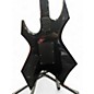 Used B.C. Rich platinum pro series warlock Black Solid Body Electric Guitar