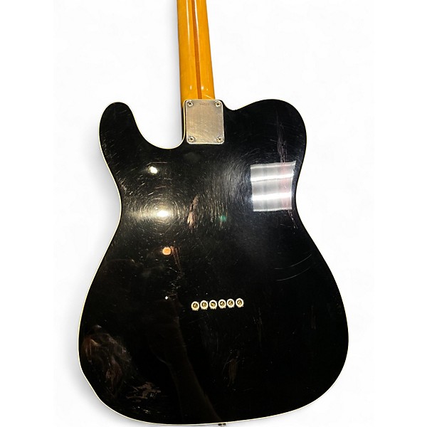 Used ESP Ron Wood Signature Black Solid Body Electric Guitar