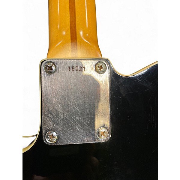 Used ESP Ron Wood Signature Black Solid Body Electric Guitar