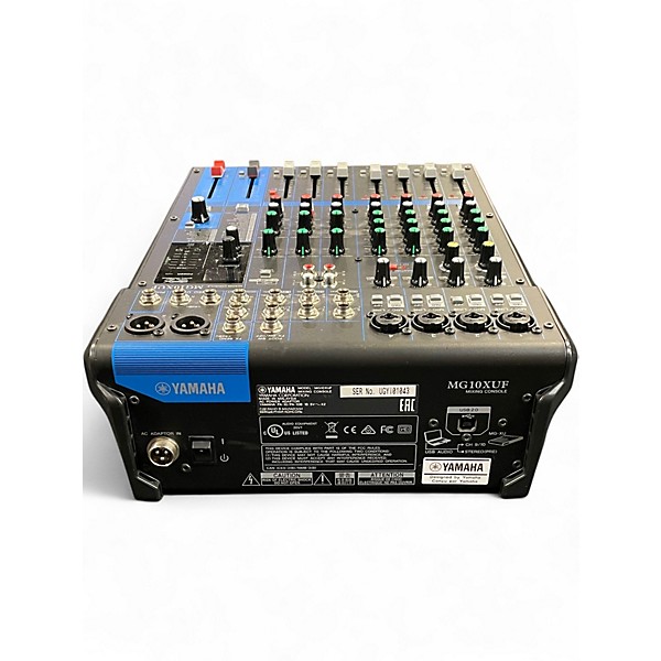 Used Yamaha MG10XUF Unpowered Mixer
