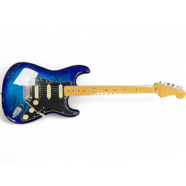 Used Fender Player Stratocaster HSS Blue Burst Solid Body Electric Guitar
