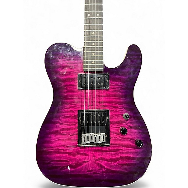 Used Schecter Guitar Research Diamond Series PT 2 Color Sunburst Solid Body Electric Guitar