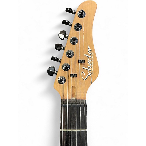 Used Schecter Guitar Research Diamond Series PT 2 Color Sunburst Solid Body Electric Guitar