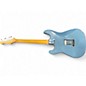 Used Harley Benton VT Series Strat Bronzed Smurf Blue Solid Body Electric Guitar