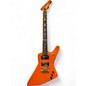 Used HardLuck Kings LADY LUCK NEON ORANGE Solid Body Electric Guitar thumbnail
