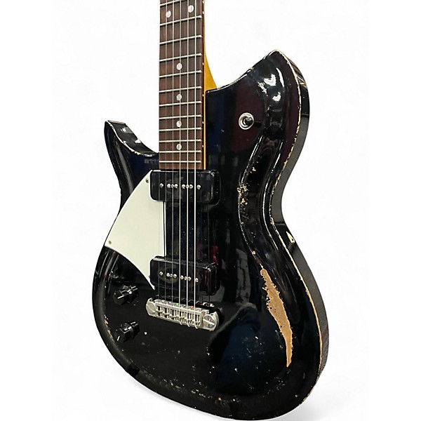 Used Fano Guitars RB6 Medium Distress Black Solid Body Electric Guitar