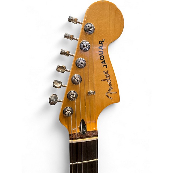 Used Fender Player Jaguar Blue Solid Body Electric Guitar