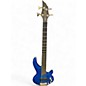 Used Cort CURBOW  Blue Electric Bass Guitar thumbnail