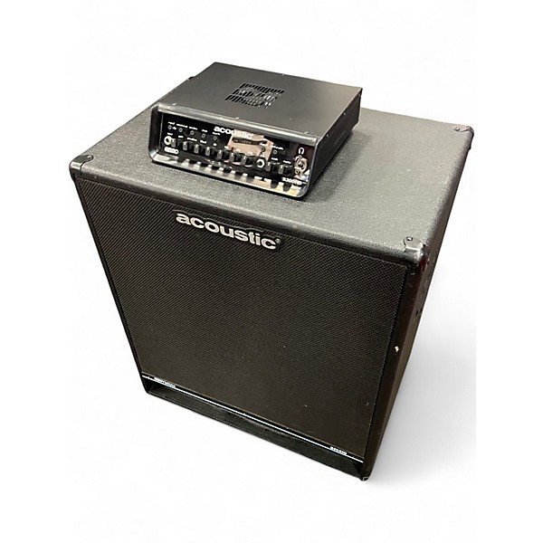 Used Acoustic B300HD AND 410C Bass Stack