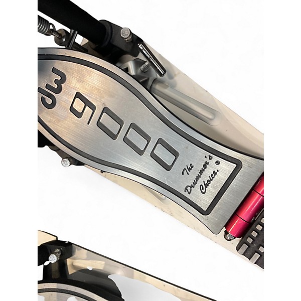 Used DW 9000 Series Double Double Bass Drum Pedal