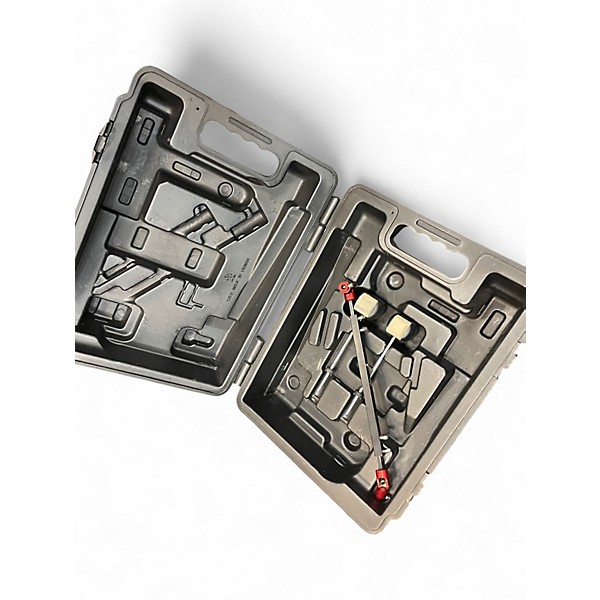 Used DW 9000 Series Double Double Bass Drum Pedal