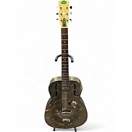 Used Regal RC2 Silver Resonator Guitar