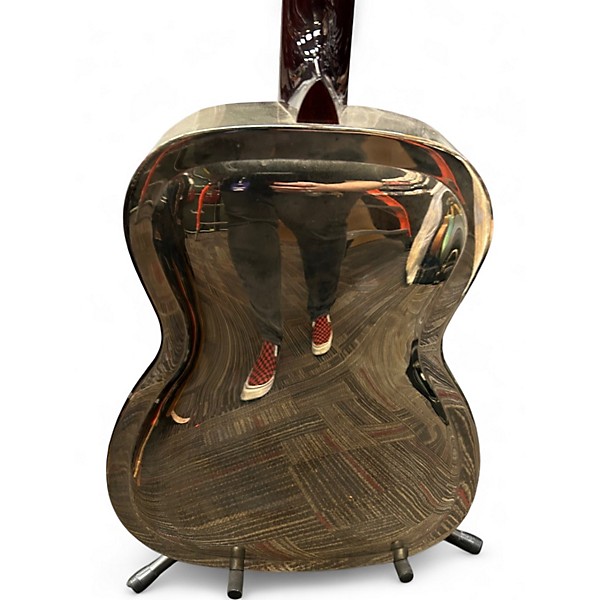 Used Regal RC2 Silver Resonator Guitar