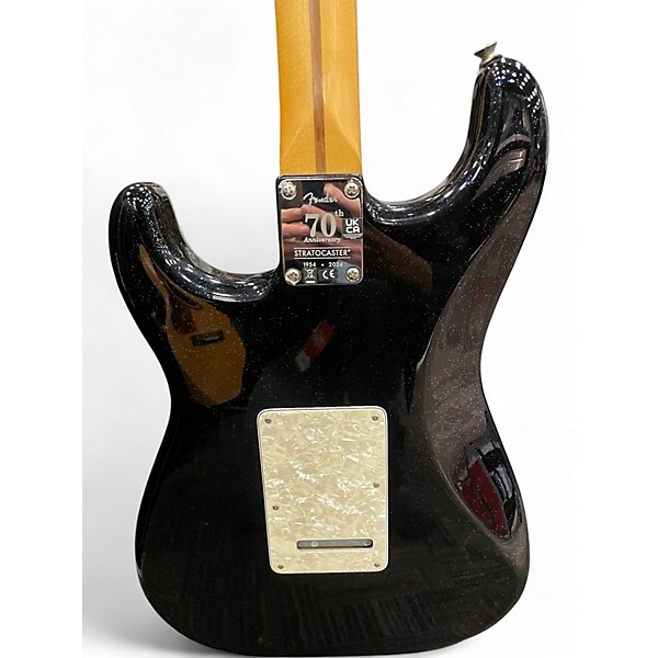 Used Fender 70th anniversary stratocaster Galaxy Sparkle Solid Body Electric Guitar