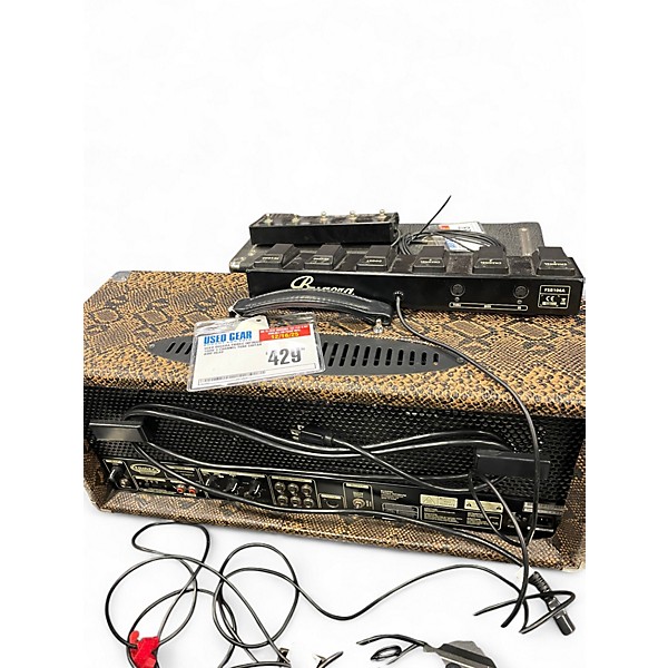 Used Bugera Trirec Infinium 100W 3-Channel Tube Guitar Amp Head