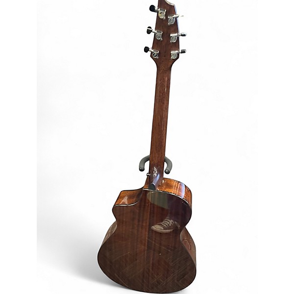 Used Breedlove Organic Wildwood Pro Concert brown Acoustic Electric Guitar