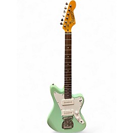 Used Xaviere PRO JT100 Seafoam Green Solid Body Electric Guitar