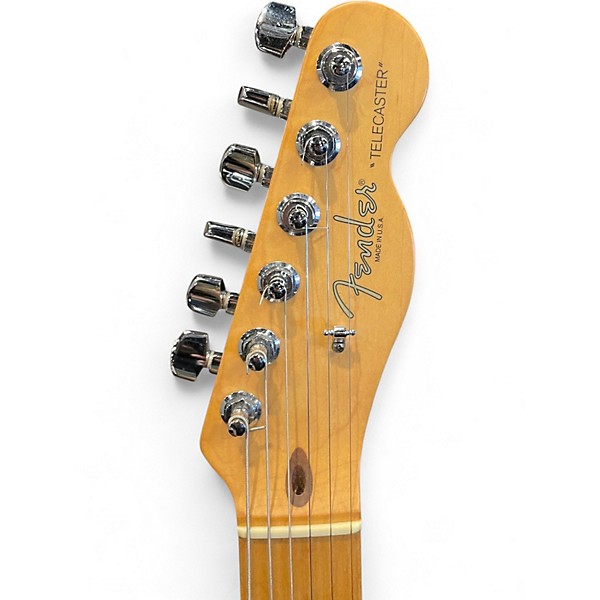 Used Fender American Standard Telecaster 3 Tone Sunburst Solid Body Electric Guitar