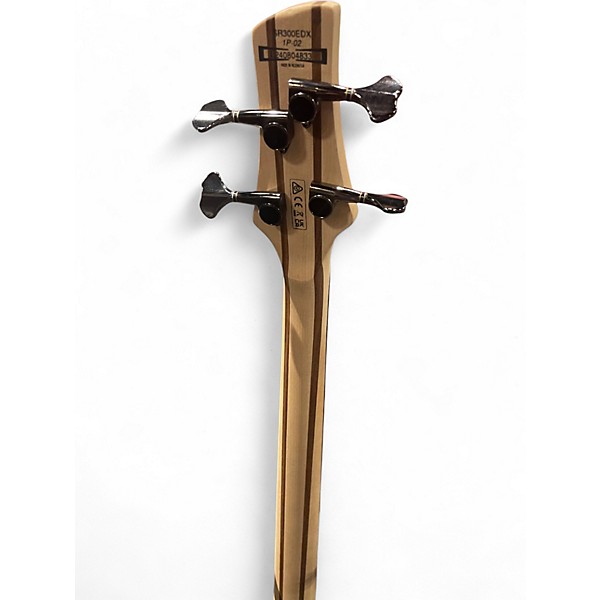 Used Ibanez SR3000EDX BLACK ICE Electric Bass Guitar