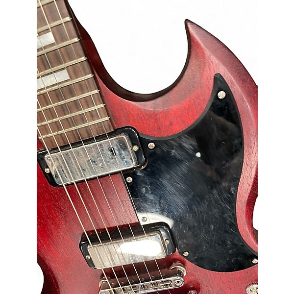 Used 2018 Gibson SG Special Worn Cherry Solid Body Electric Guitar