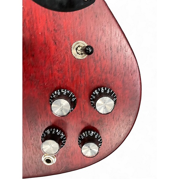 Used 2018 Gibson SG Special Worn Cherry Solid Body Electric Guitar