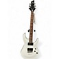 Used Schecter Guitar Research Omen 6 white Solid Body Electric Guitar