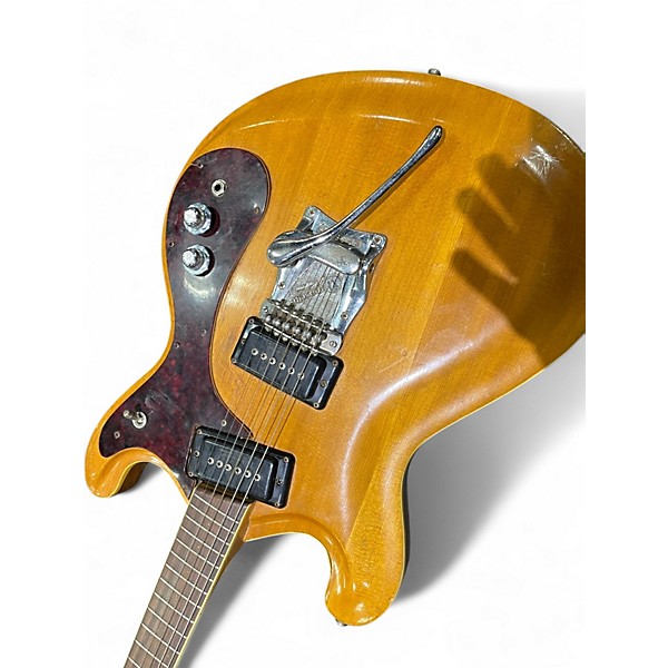 Vintage 1966 Mosrite JOE MAPHIS MODEL I Natural Solid Body Electric Guitar