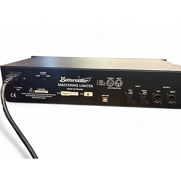 Used Bettermaker Mastering Limiter Compressor