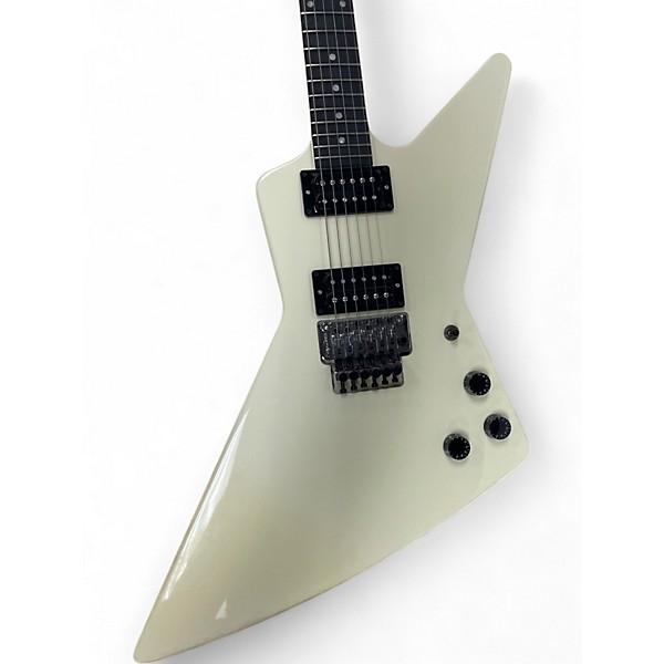 Used 2011 Gibson Gibson Explorer 1984 Reissue Floyd Rose Olympic White Solid Body Electric Guitar