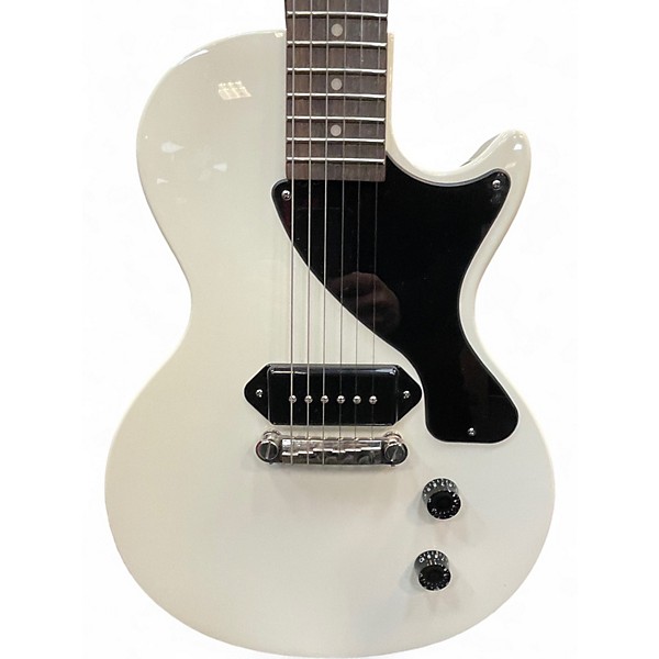 Used Epiphone Les Paul Junior White Solid Body Electric Guitar