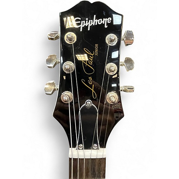 Used Epiphone Les Paul Junior White Solid Body Electric Guitar