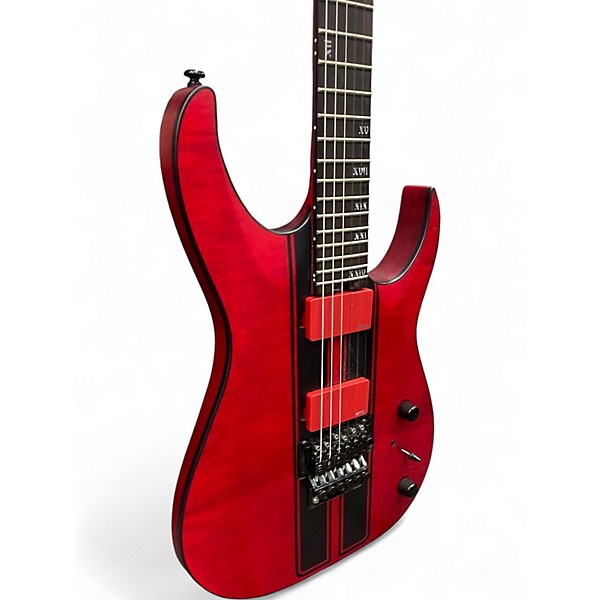 Used Schecter Guitar Research Banshee GT FR-6 Trans Red Solid Body Electric Guitar