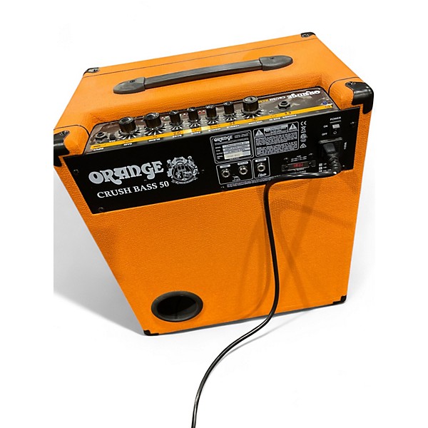 Used Orange Amplifiers crush bass 50 Bass Cabinet