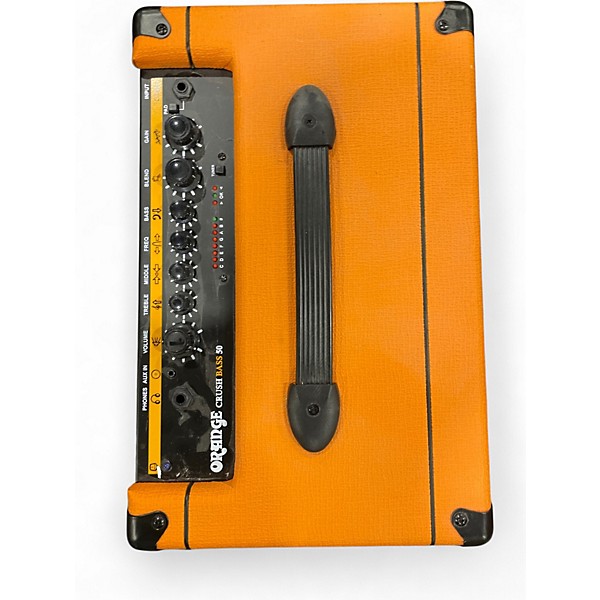 Used Orange Amplifiers crush bass 50 Bass Cabinet