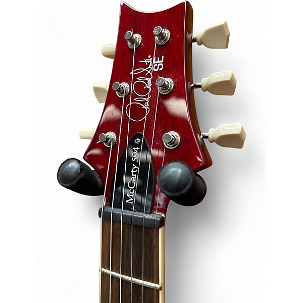 Used PRS Mccarty 594 Singlecut Vintage Cherry Solid Body Electric Guitar