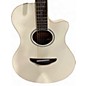 Used Yamaha APX600 White Acoustic Electric Guitar