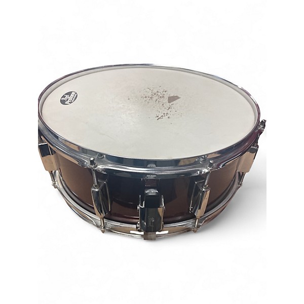 Used Pearl 5X14 Forum Series Snare Maroon Drum