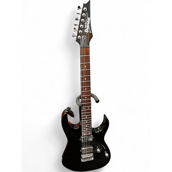 Used Ibanez GRG120SP GIO RG Black Knight Solid Body Electric Guitar