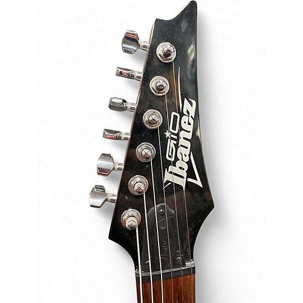 Used Ibanez GRG120SP GIO RG Black Knight Solid Body Electric Guitar