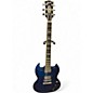 Used Gibson SG Supreme Midnight Blue Solid Body Electric Guitar thumbnail