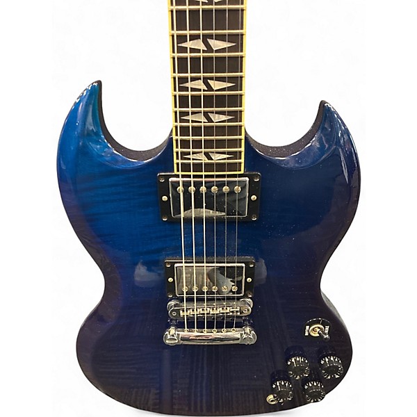 Used Gibson SG Supreme Midnight Blue Solid Body Electric Guitar