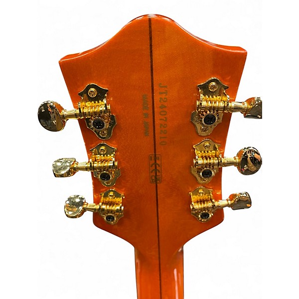 Used Gretsch Guitars G6120t-55 Vintage Select '55 Chet Atkins Vintage Orange Stain Hollow Body Electric Guitar