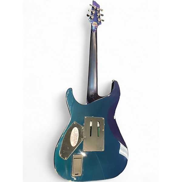 Used Schecter Guitar Research Hellraiser C1 Hybrid Chameleon Solid Body Electric Guitar