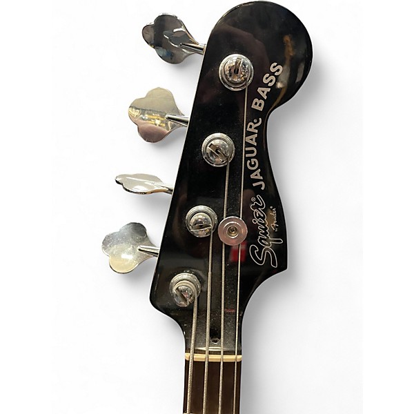 Used Squier Vintage Modified Jaguar Bass Special Candy Apple Red Electric Bass Guitar